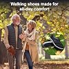 Orthopedic Shoes for Women, Wide Fit Slip On Sneakers for Diabetics, Plantar Fasciitis and Swollen Feet Support, Lightweight Comfort and Breathable (Size 6-10)