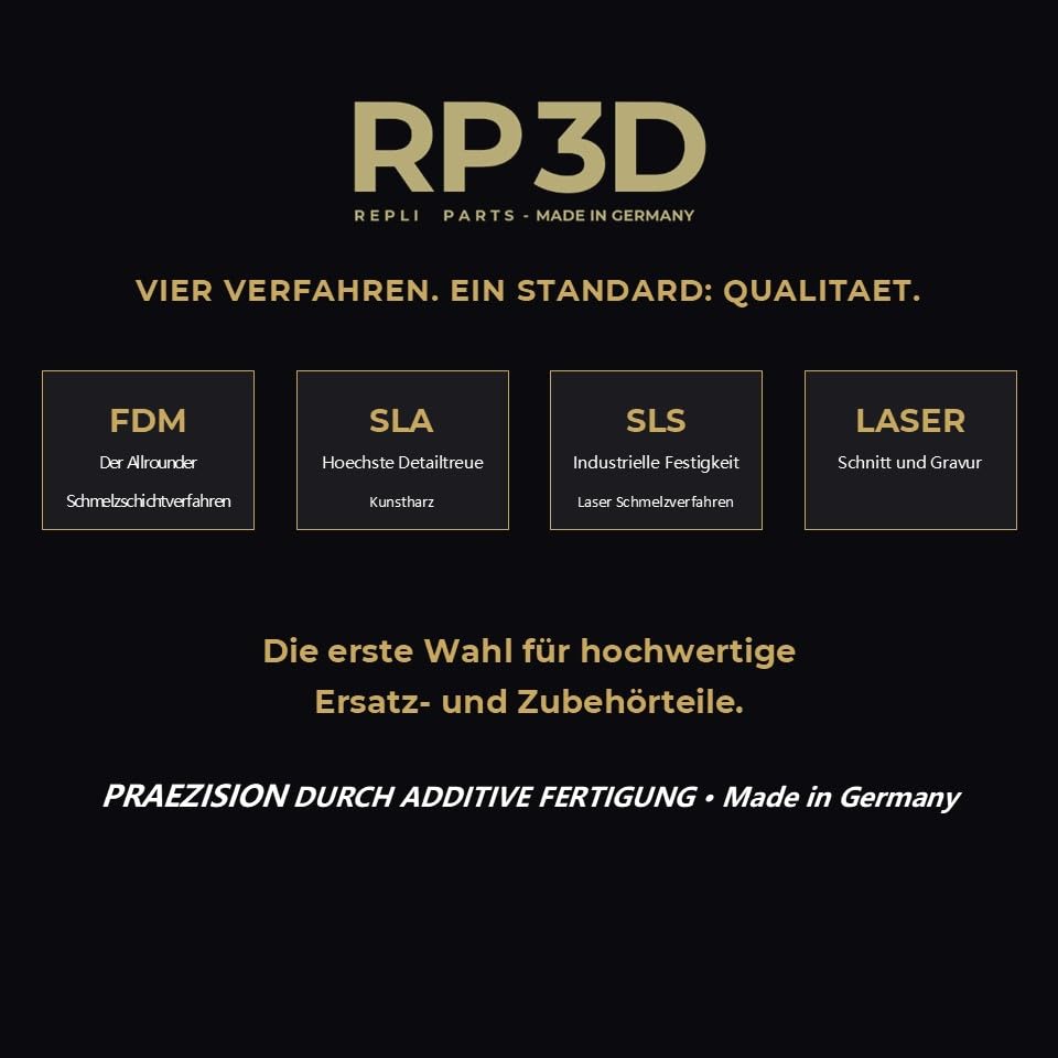 Generisch RP3D Metall Halterung für Bettverbreiterung passend für Hobby Maxia 585UL | 4er Set | Halterung aus pulverbeschichtetem Stahl für die Bettverbreiterung, 4er Set, gepolstert – Ersatz für Ho4803200022