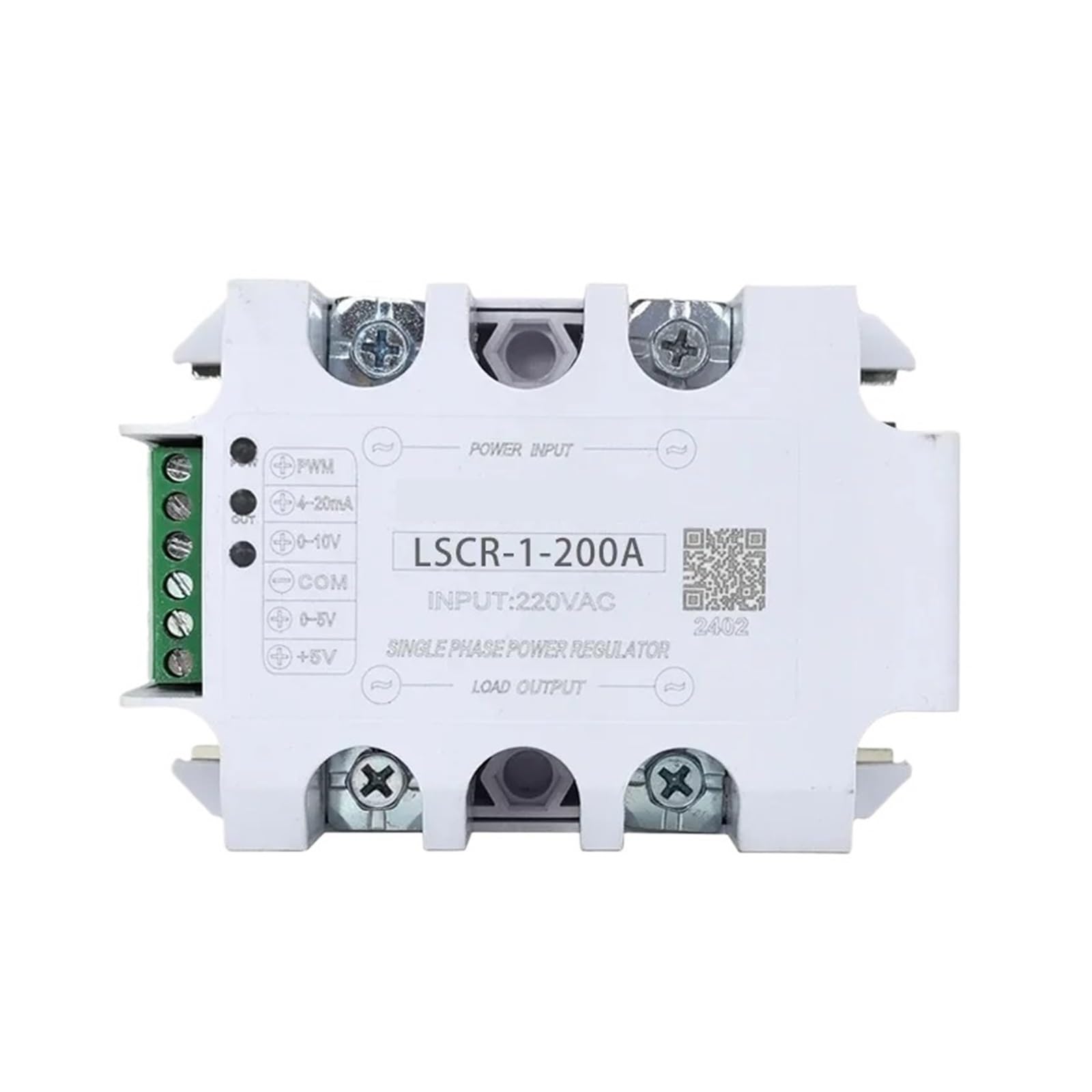 Single-Phase 200A Voltage Regulation Module Power Solid State Relay 4-20mA