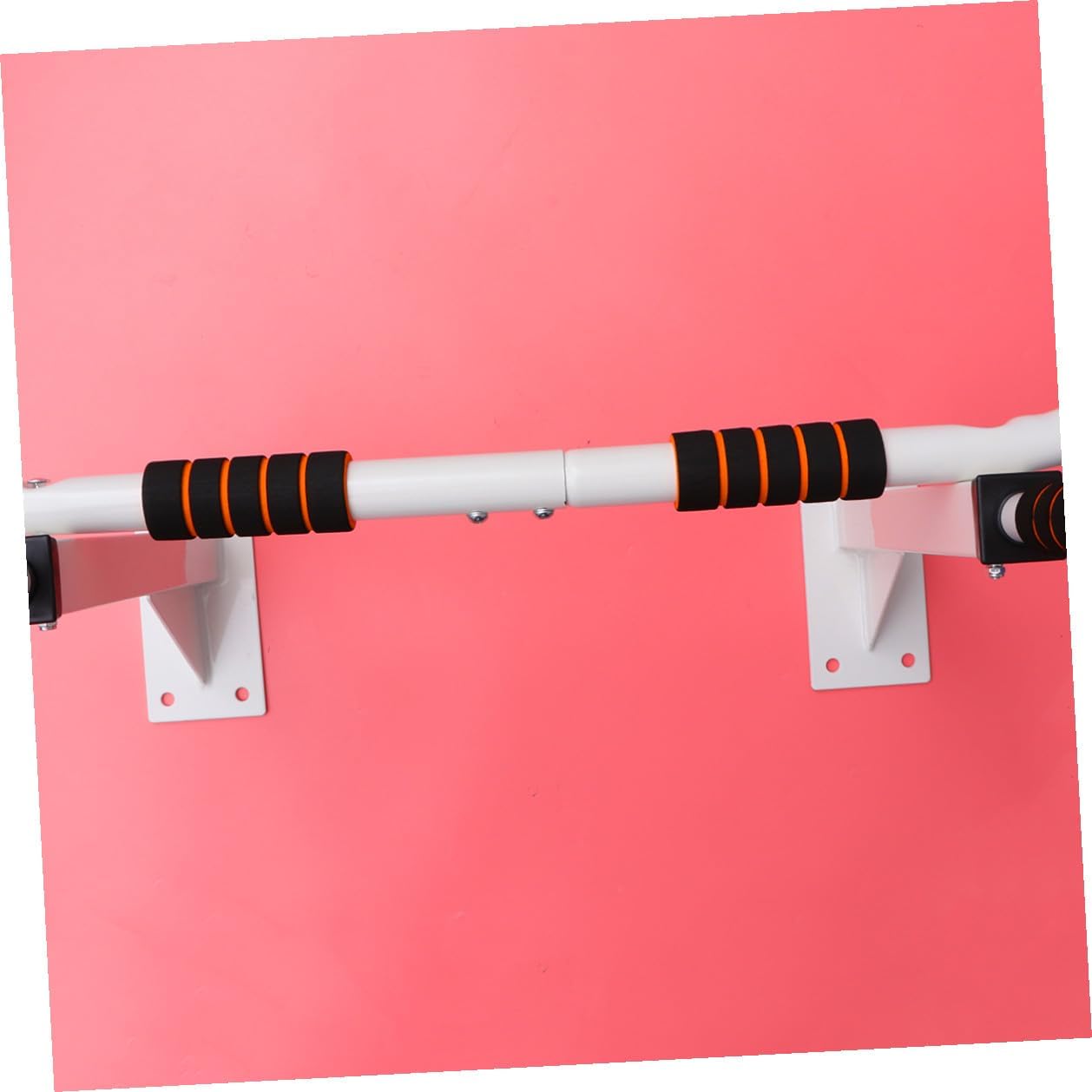 GALPADA Doorway Pull up Bar Chin up Bar Heavy Duty Steel Indoor Strength Training Upper Body Exercise White