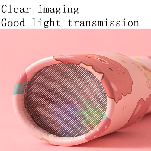 6 PCS Klassisches Kaleidoskope, Vintage Retro-Kaleidoskope Lernspielzeug, Mini Kaleidoskop Kinder, Kaleidoskop Bastelset, Kaleidoscope Kinder Party Set Prisma Teleskop Puzzle(Zufällige Farbe)