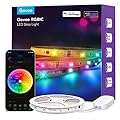 Govee RGBIC Alexa LED Strip Light 32.8ft, Smart WiFi LED Lights Work with Alexa and Google Assistant, Segmented DIY, Music Sync, Color Changing LED Strip Lights for Room, Kitchen, Desk, Christmas