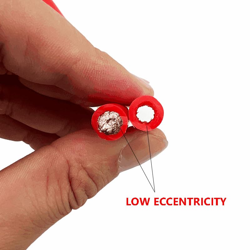 Cable de Silicona roja Supersuave de 1 a 20 m, Cobre Flexible de Alta Temperatura, Calibre 28-6 AWG, estañado, ROHS.(26 AWG,5m)