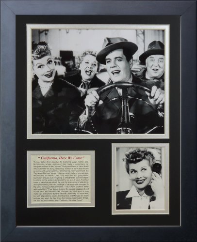 Legends Never Die "I Love Lucy Framed Photo Collage, 11 X 14-Inch, (16295U) #TOP22