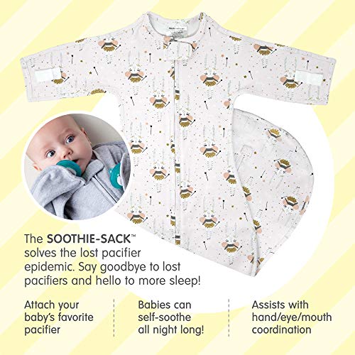 Image of Woombie Soothing Sleep Sack, Baby Sleeper with Pacifier Holder