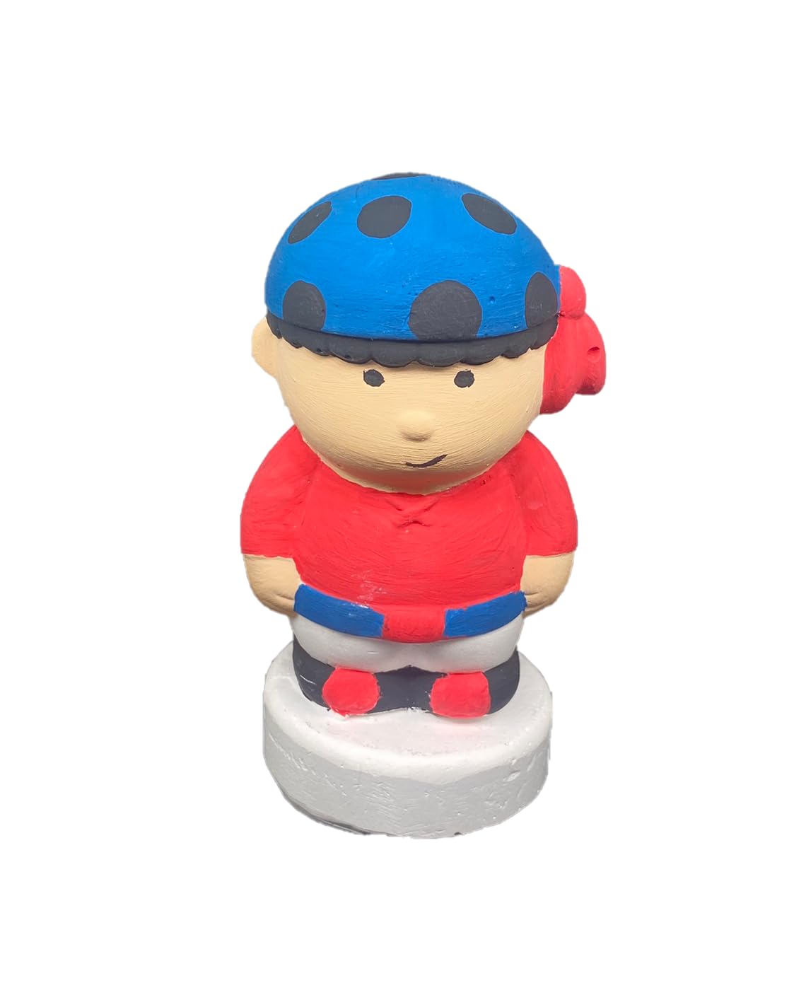 VKP International Plaster Coloring Kit for All Ages with 5 Unpainted Figurines 12 Different Color Pots Including 3 Medium Brushes and 3 Detail Brushes