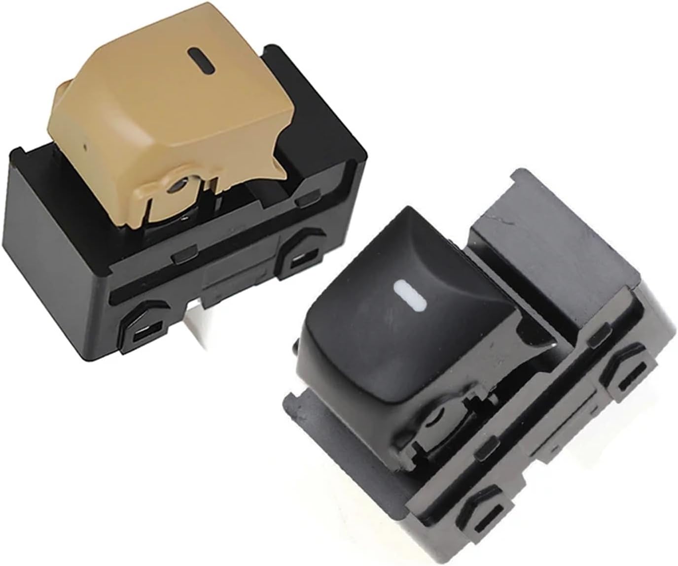 Window Lifter Switch Button Passenger Side Black/Beige Compatible with Hyundai Elantra 2012 2013 2014 2015 2016 OE 93580-4V000 935804V000(Black)