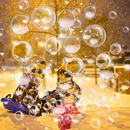 Máquina automática de bolhas | 10 Buracos Firework Bubble Maker Machine | Máquina de fazer bolhas co