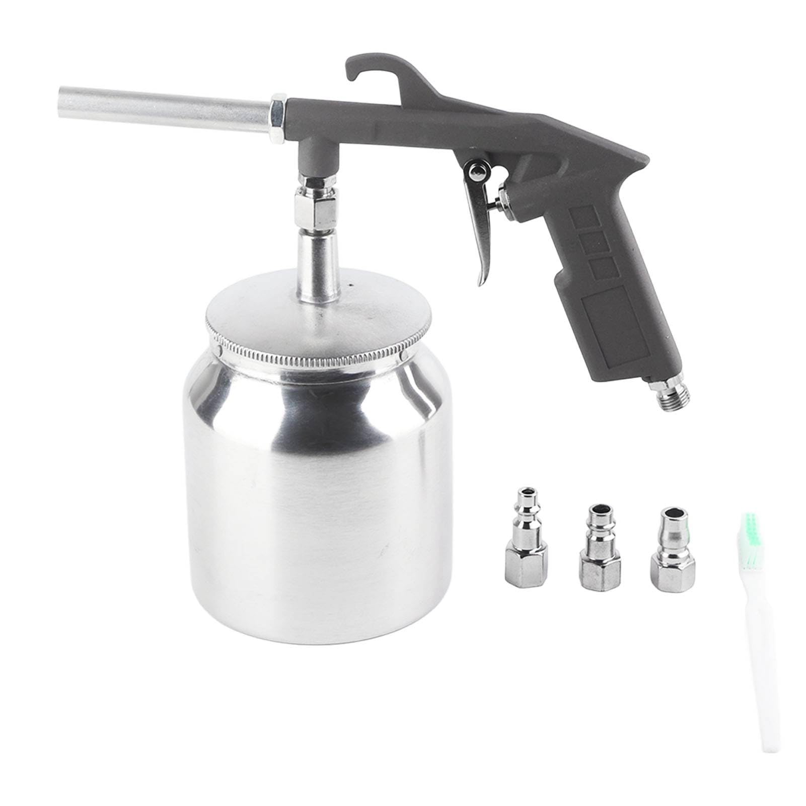 Sand Blaster Air Gun Kit, Sand Blasting Gun with Nozzle Sandblasting Spray Gun for Sanding Spraying Cleaning