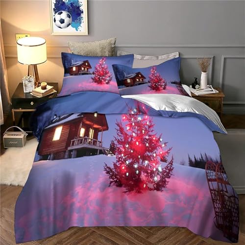 Arbre de Noël housse de couette ultra douce, le cadeau idéal pour décorer une chambre d'ado