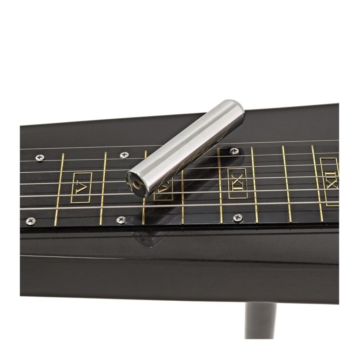 Lap Steel Kit de guitare par Gear4music avec glissière Tonebar et piques pour les doigts