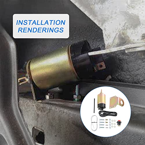 Jdmspeed 60 Pound Shaved Door Handle Trunk Solenoid Popper Kit Street Rod Design To Pop Open The Toughest Doors, Hoods And Trunks 60Lb #TOP5