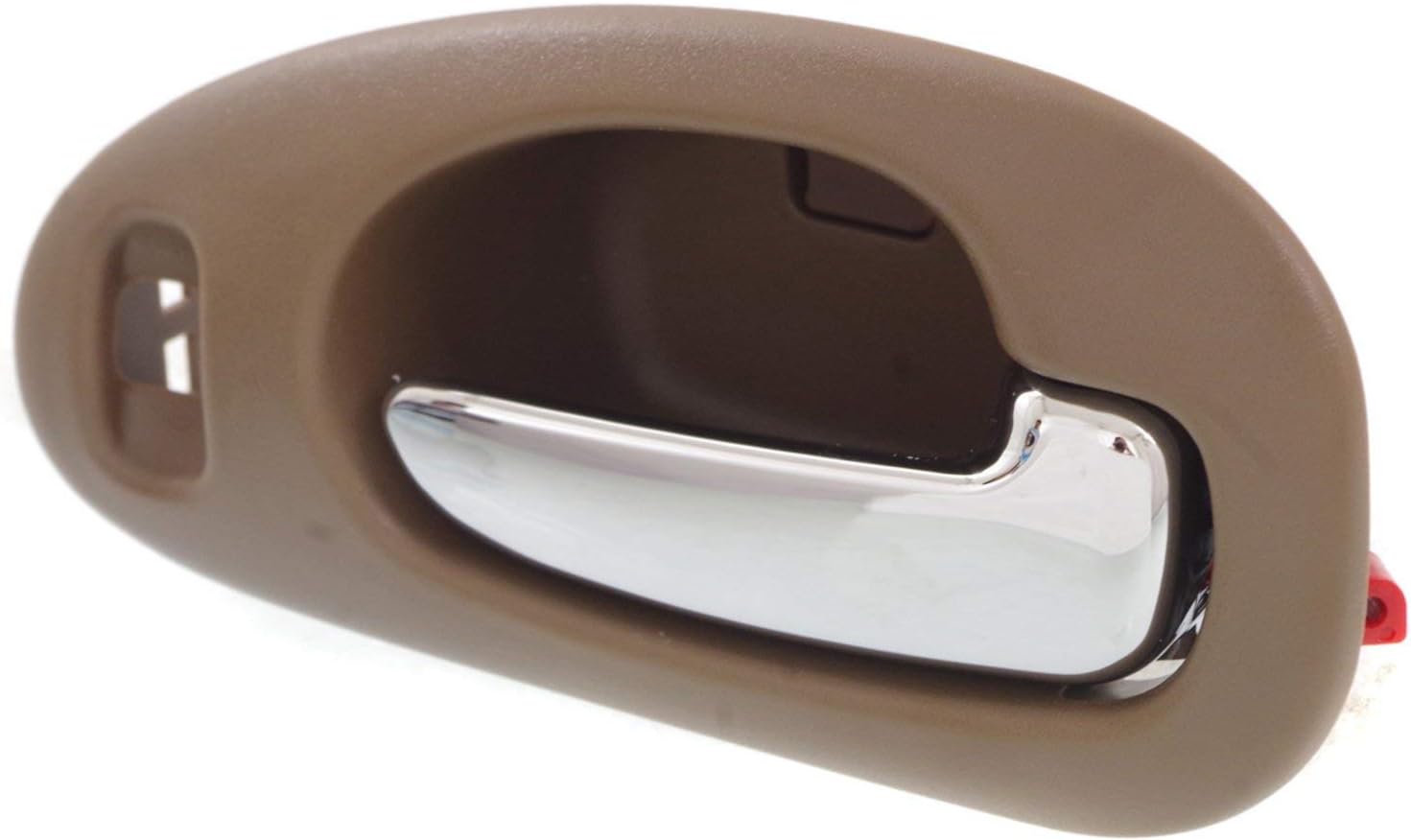 Garage-Pro Interior Door Handles Set For Chrysler Concorde 1998-2004, 300M 1999-2004, LHS 1999-2001 Front, Driver and Passenger Side Beige with Chrome Lever, Door Lock Hole