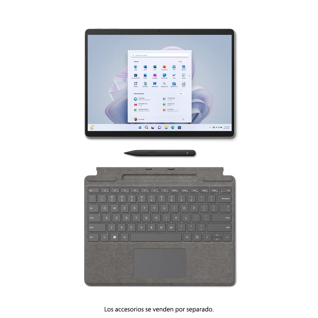 Microsoft Surface Pro 9 (Intel Core EVO i7-1255U, 16 GB RAM, 512