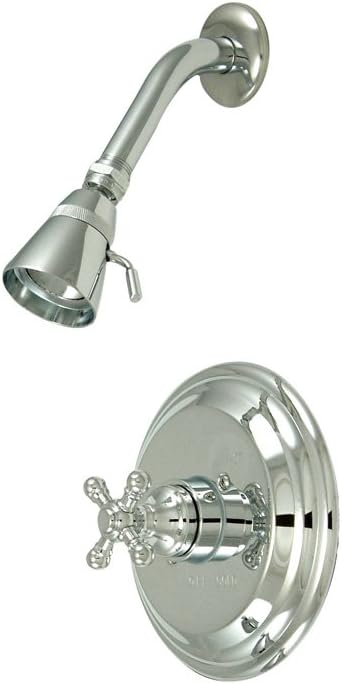 Elements of Design New York EB2631BXSO Single Handle Shower Faucet, Polished Chrome