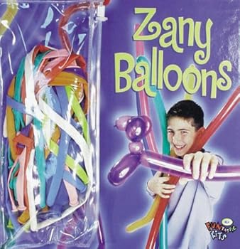 Spiral-bound Zany Balloons Book