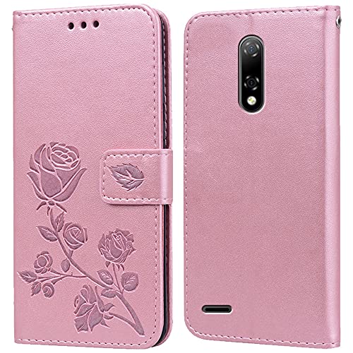 Hülle für Ulefone Note 8,Handyhülle für Ulefone Note 8P,Klappbar Tasche Case,Standfunktion,Kartenfach,Silikon Bumper,Stoßfeste Schutzhülle Cover für Ulefone Note 8(5.5") Cover