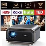 Projector with WiFi and Bluetooth: [Auto Focus/Keystone] - NICPOW Full...