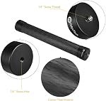 FeiyuTech Pôle d'extension légère en fibre de carbone 11 1/4"-20 Stud de montage pour Smartphone Gimbal, Stabilisateur de caméra, Caméras d'action, DSLR Appareils photo, trépied et monopode