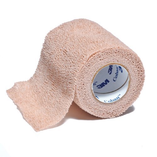 3M Coban Self Adherent Wrap - 3M Coban Wrap - 2" x 5 yds Tan (6)