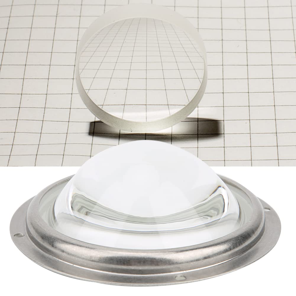 Lentille LED plan convexe, lentille LED 100 mm facile à installer pour projecteur LED