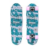 Skateboarden Unisex 4-Rad Cruiser Allgemeines Professionelles Allrad Street Fish Zunge Board (Color : A, Size : 66 * 7.5cm)
