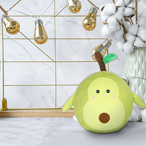 Wochitv Cute Avocado Door Stopper For Home Bedroom, Living Room Door, Office Door, Window Wedge, Bookend, Weighted Fabric Stuffed Door Stops, Decorative Interior Doorstop #TOP4