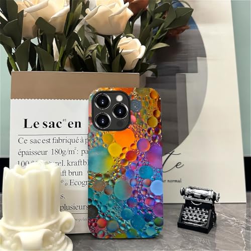 Coque marbré orange iPhone 15 Pro Max pour fille accessoire tendance - 5