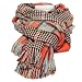 Ancia Women Mens Lovers Soft Houndstooth Reversible Dual Purpose Long Scarf Wrap Shawl