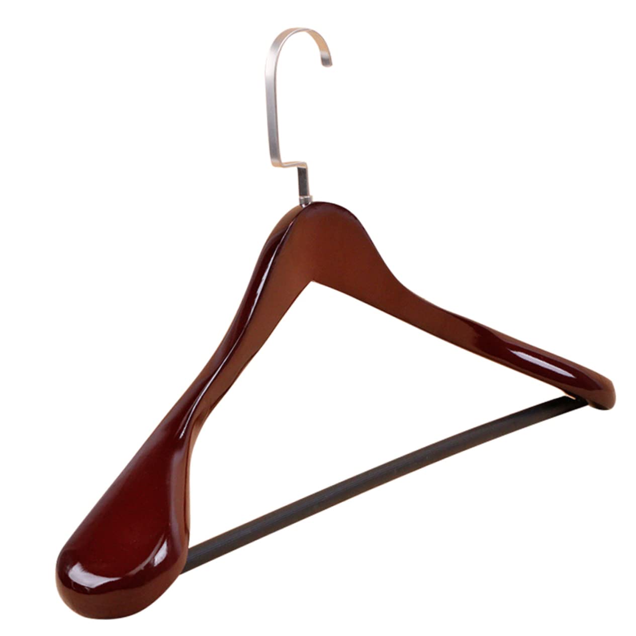 VALICLUD 1Pc Hanger Thickened Wide Shoulder Clothes Hanger for Stress Drying and Neat Storage for Closets Dorms and Laundry Rooms