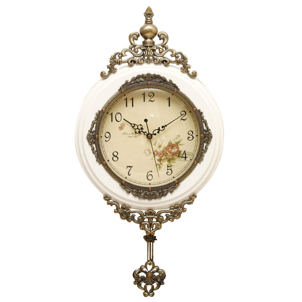 Horloge décorative murale pendante art créatif au design suspendu unique