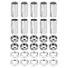 MECCANIXITY G4 Lamp Hardware Fixtures Kit, with M10 Thread Lamp Pipe Hex Nut Socket Cap Fit for G4 Bulb Socket, Pack of 10