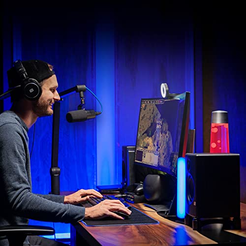Presonus Eris E4.5 2-Way 4.5" Near Field Studio Monitors With Rca, 1/4" Trs, 1/8" Connectors (Pair) Bundle With Blucoil 2X Acoustic Isolation Pads, And 2X 10' Straight Instrument Cables (1/4") #TOP25