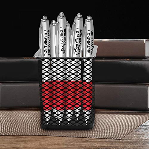 Set de 100 bolígrafos gel con agarre color personalizado miniatura 6