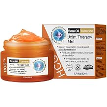 Homecleangoodsr Emu Oil Turmeric Bone Sooth Gel, Emu Oil Is Used To Soothe The Skin, Moisturize and Nourish The Skin 1PC