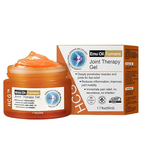 ATTDX Homecleangoodsr Emu Oil Turmeric Bone Sooth Gel, Emu Oil Is Used To Soothe The Skin, Moisturize and Nourish The Skin (1PC)