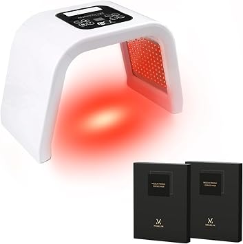 قاد MEGELIN آلة العلاج بالضوء و 2 * قناع Essence في المنزل
