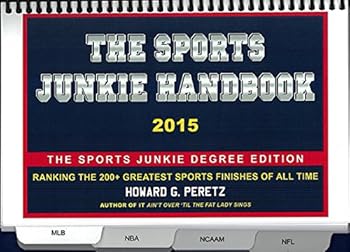 Spiral-bound The Sports Junkie Handbook [Large Print] Book
