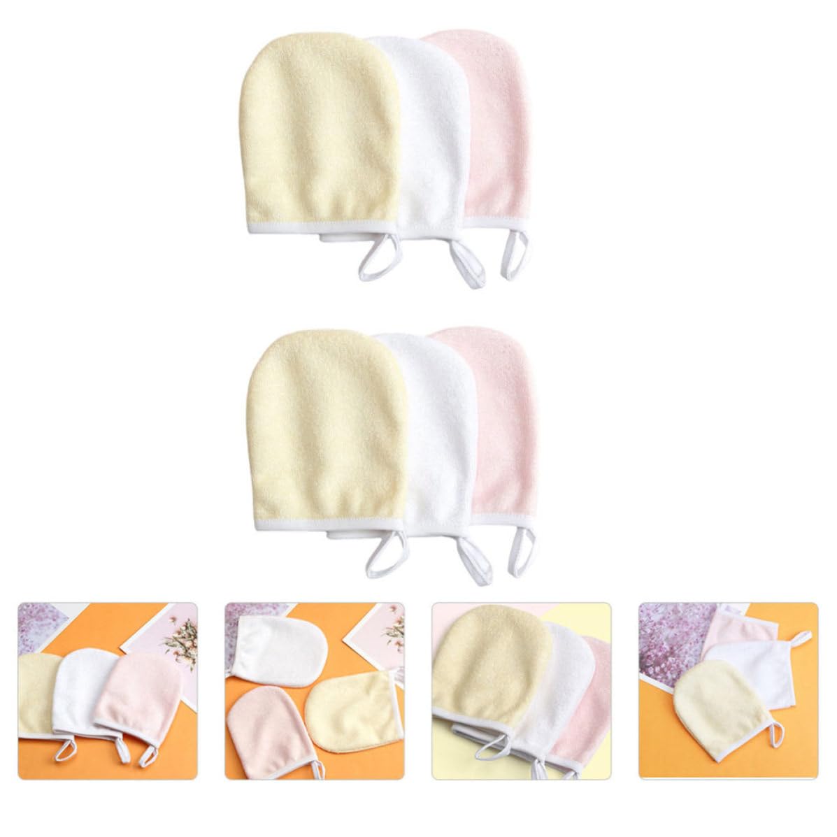 48 Pezzi Dischetti Struccanti in Microfibra per Pulizia Viso e Make-up
