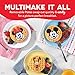 Disney | Dash MultiMaker® Mini Maker System - Electric Waffle Maker & Swappable Plates - 1 MultiMaker®, 4 Plates, Mickey Mouse & Friends Design