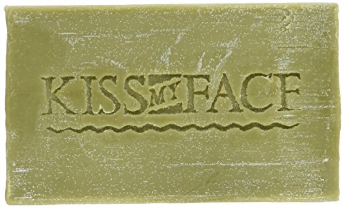Kiss My Face Naked Pure Olive Oil Bar Soap, 4 Ounce, 3 Count (3 Pack)(Packaging may vary)