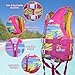 Swim Vest for Kids 46-95lbs/6-12Years, Adjustable Swimming Jacket Aid Floaties for Children, Preteen Boys Girls Learn to Swim (Pink, M (41-68 lbs/7-10 yrs))