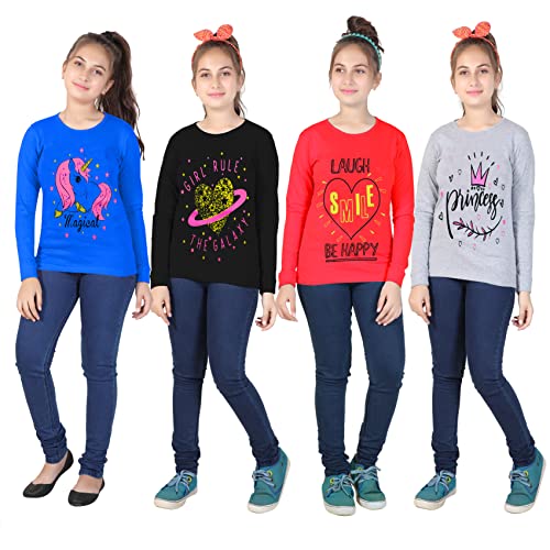 Image of MIST N FOGG Girl's T-Shirt Set of 4