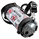 Caixa de Som Bluetooth Portátil Amplificada Grasep Canhão (Inglaterra)