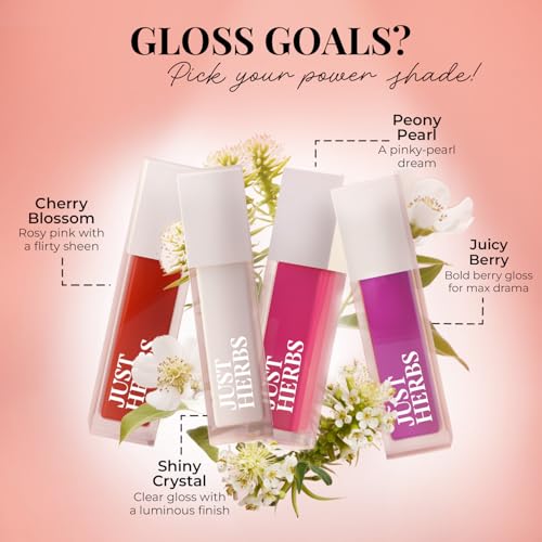 Just Herbs 4 IN 1 Lip Gloss for Women - Image 7