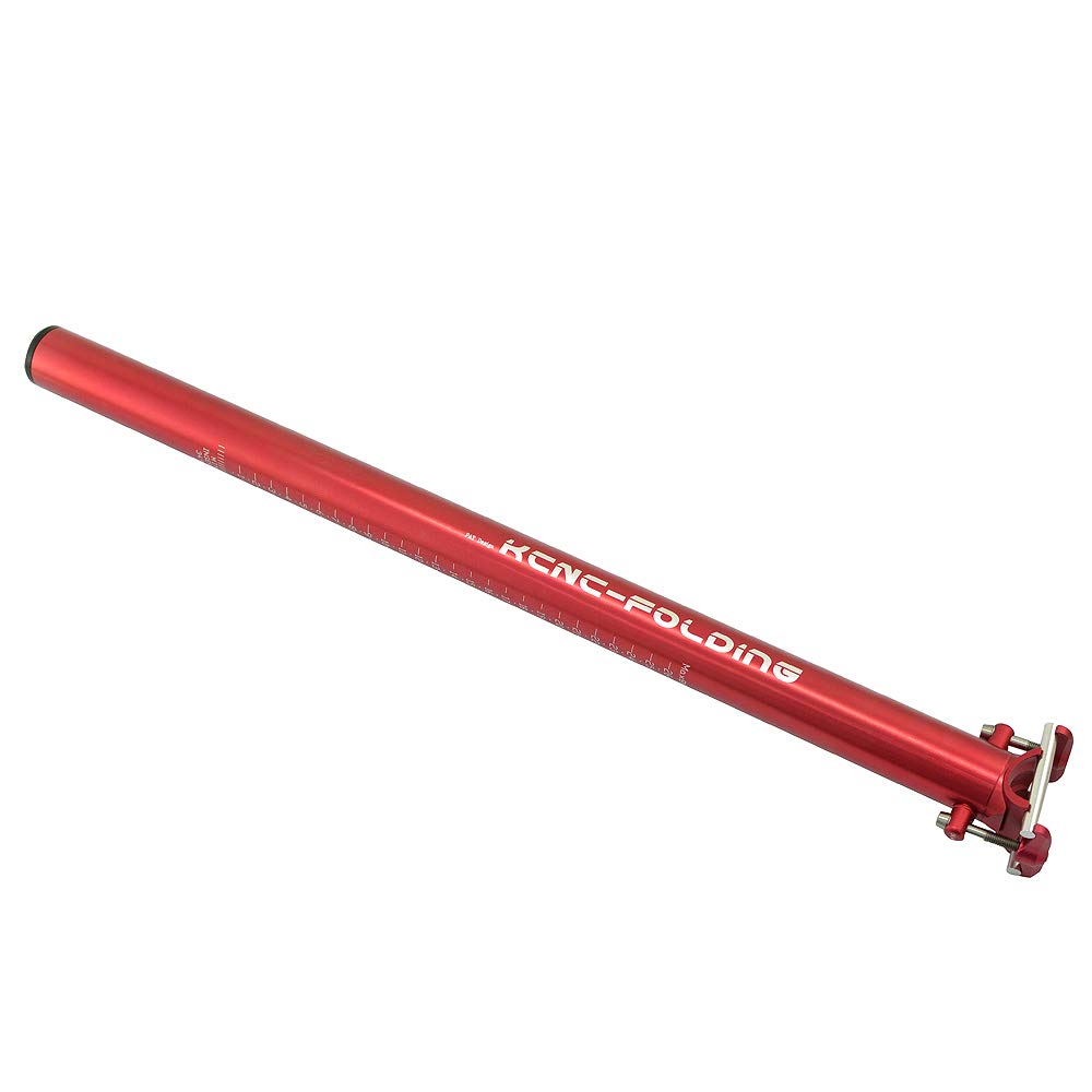 Amazon | KCNC LITE WING 7075 Aluminum 34.9x550mm Seatpost, Red