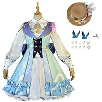 Amazon | 神里綾華 コスプレ 衣装 花時に訪れた手紙 原神cosplayに適用