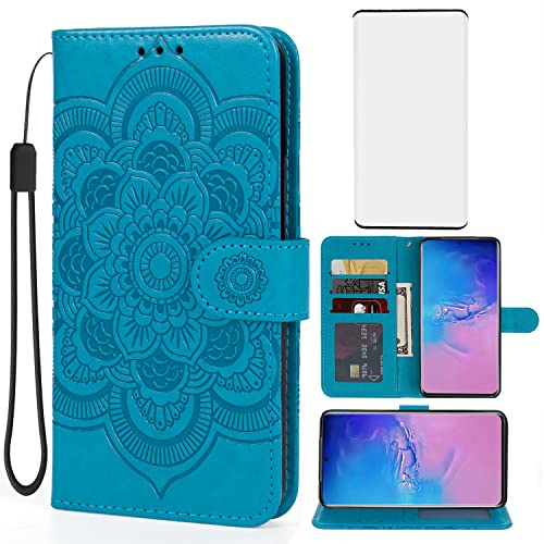Étui Samsung S20 Ultra Bleu en Cuir pour Protéger vos Souvenirs et vos Cartes