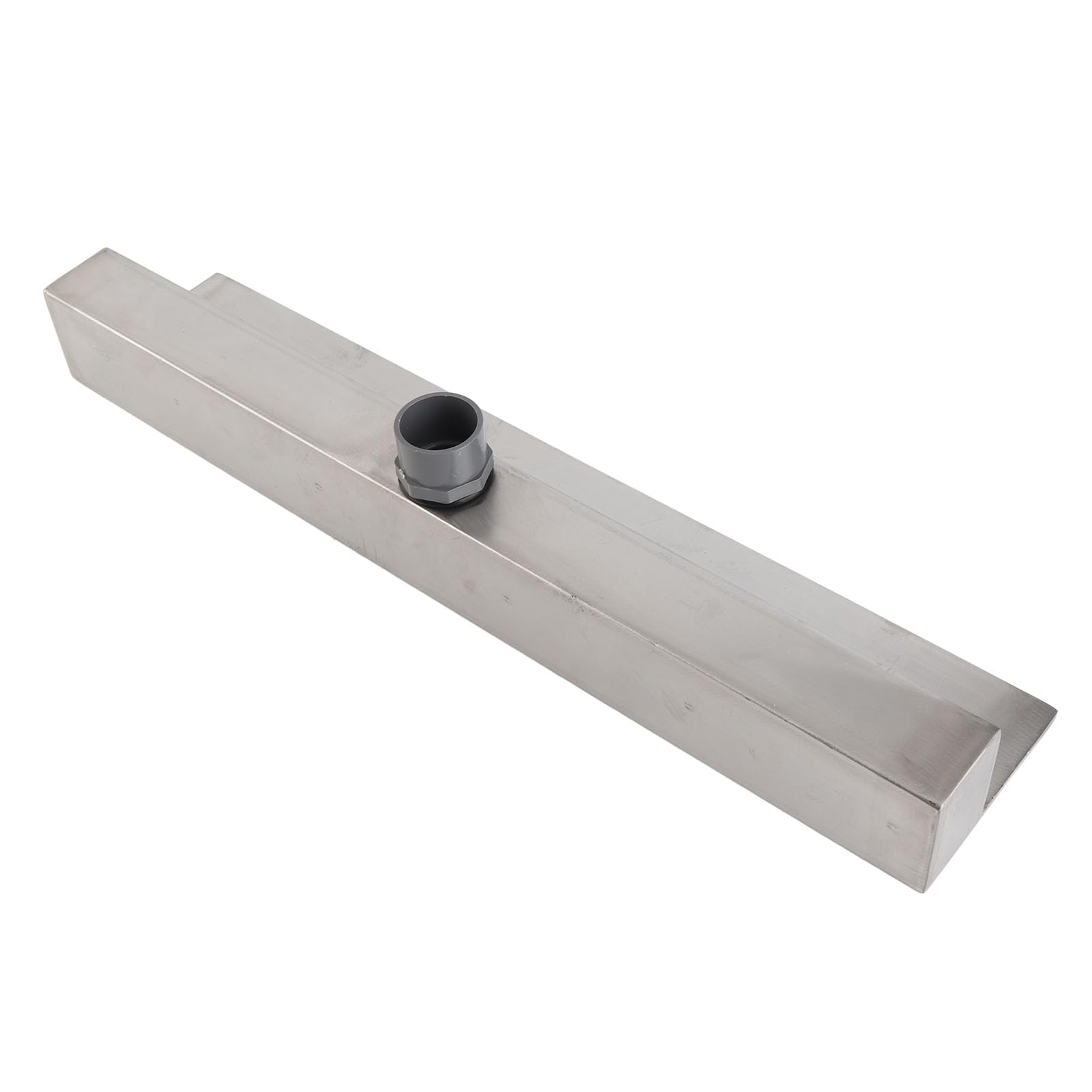 Aliviadero de Cascada Acero Inoxidable 304, 500MM | Elegante, Decoración de Jardín, Piscina, Patio, Fácil Instalación, Para Villa