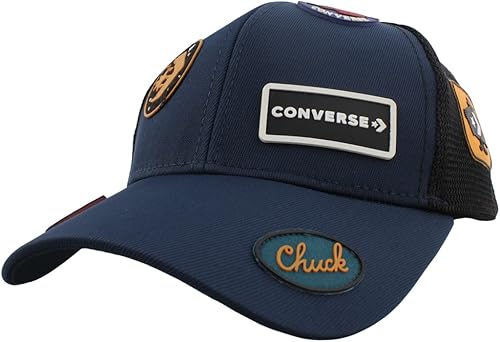 Converse Gorra Unisex Tamaño OS, Color Azul Marino, marino